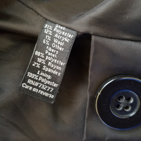 APT 9 BLACK PEACOAT - Picture 8 of 10